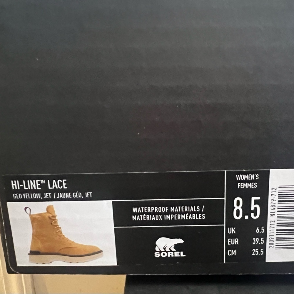 NWT Sorel Women’s Hi-Line Lace Boots Size 8.5 - Picture 3 of 7